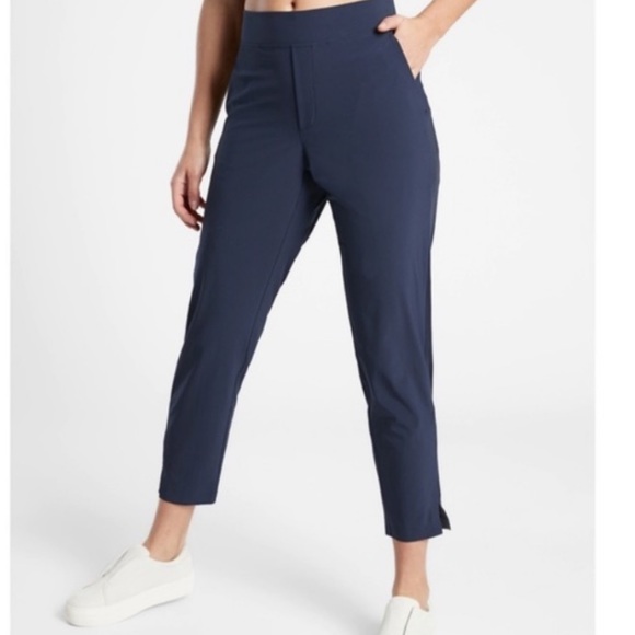 Athleta Brooklyn Ankle Pants in Navy - Picture 3 of 13